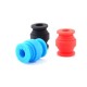 Vibration isolator 21mm/17mm - 100g load - black - vibration damper, damper, shock absorber - 1 pc