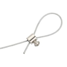 Wire rope attachment - type D 5.9x6mm- wire rope clamp