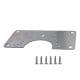 Hinge repair plate 90x47mm - 0.8mm plate - furniture hinge repair