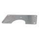 Hinge repair plate 90x47mm - 0.8mm plate - furniture hinge repair