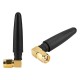 WiFi Bluetooth ZigBee antena 2.4 GHz RP-SMA kištukas, 2.5 dBi, stačiu kampu WiFi Bluetooth ZigBee antena 2.4 GHz RP-SMA kištukas, 2.5 dBi, stačiu kampu