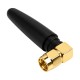 WiFi Bluetooth ZigBee antena 2.4 GHz SMA kištukas, 2.5 dBi, stačiu kampu WiFi Bluetooth ZigBee antena 2.4 GHz SMA kištukas, 2.5 dBi, stačiu kampu