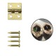 Žalvarinis vyris 10x8mm - mini modeliuojantis vyris - žaislams ir karstams