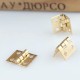 Žalvarinis vyris 10x8mm - mini modeliuojantis vyris - žaislams ir karstams