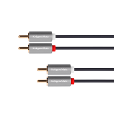 2 RCA-2 RCA cable - 3m - Kruger&Matz - Basic