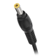 5.5/2.5 (19V/6.3A) mains plug with cable for mounting Rebel