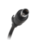 7.4/5.0 (19V/4.74A) mains plug with cable for mounting Rebel