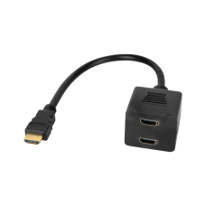 Adapter HDMI plug - 2x HDMI socket 20 cm