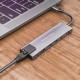 Adapteris (šakotuvas) USB C tipo į HDMI / 2x USB3.0 / 2x USB C tipo / RJ45 Adapteris (šakotuvas) USB C tipo į HDMI / 2x USB3.0 / 2x USB C tipo / RJ45