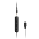 Ausinės su mikrofonu kompiuteriui (USB) Kruger&Matz P3