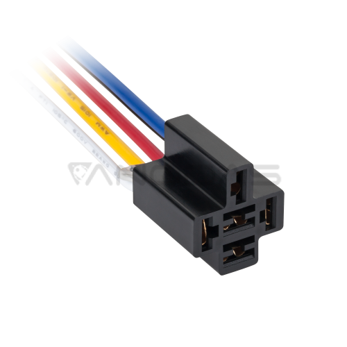 Car relay socket with cable