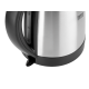 Electric kettle with water temperature indicator TEESA stainless steel 2200W 1.7L