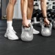 Bituminous Kettlebell 22 kg gray REBEL ACTIVE