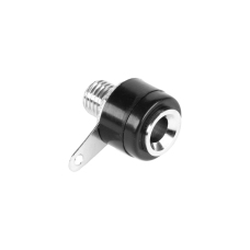 Cabletech black plastic mounting banana socket