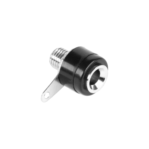 Cabletech black plastic mounting banana socket Cabletech black plastic mounting banana socket
