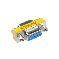 DB9 socket-to-socket connector