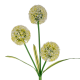 Rebel decorative solar garden lights - decorative garlic