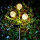 Rebel decorative solar garden lights - decorative garlic