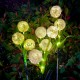 Rebel decorative solar garden lights - decorative garlic