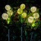 Rebel decorative solar garden lights - decorative garlic