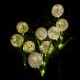 Rebel decorative solar garden lights - decorative garlic