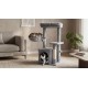 Cat scratching post 40x30x80 cm, gray, REBEL ANIMALS