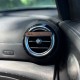 DUFT Tobacco&Vanilia car fragrance – metal grille diffuser + 2 refills