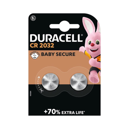 Duracell ličio baterijos DL2032 2 vnt./blisteryje 