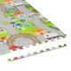 Edukacinis kilimėlis vaikams, dėlionė 120 x 120 cm, automobiliukai Edukacinis kilimėlis vaikams, dėlionė 120 x 120 cm, automobiliukai
