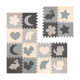 Educational mat for children, puzzle 150 x 150 cm with frame Educational mat for children, puzzle 150 x 150 cm with frame