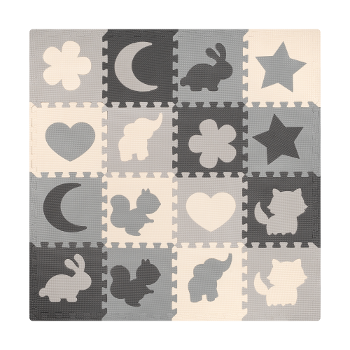 Educational mat for children, puzzle 150 x 150 cm with frame Educational mat for children, puzzle 150 x 150 cm with frame