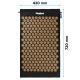 ECO health mat with acupressure spikes and pillow, 72x42cm, golden spikes, Rebel Active