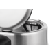 Electric kettle with temperature control, TEESA, stainless steel, 2200W, 1.7L, LED