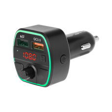 FM automobilinis siųstuvas su Bluetooth funkcija