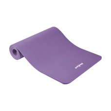 Gimnastikos kilimėlis jogai, pilatesui, fitnesui, 183x61 cm, storis 1.5 cm, NBR medžiaga, violetinė, REBEL ACTIVE