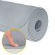 Gimnastikos kilimėlis jogai, pilatesui, fitnesui, 183x61cm, 1cm storio, TPE medžiaga, pilkas, REBEL ACTIVE Gimnastikos kilimėlis jogai, pilatesui, fitnesui, 183x61cm, 1cm storio, TPE medžiaga, pilkas, REBEL ACTIVE