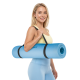 Gimnastikos kilimėlis jogai, pilatesui, fitnesui, 183x61cm, 4mm storio, TPE medžiaga, mėlynas, REBEL ACTIVE Gimnastikos kilimėlis jogai, pilatesui, fitnesui, 183x61cm, 4mm storio, TPE medžiaga, mėlynas, REBEL ACTIVE
