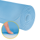 Gimnastikos kilimėlis jogai, pilatesui, fitnesui, 183x61cm, 6mm storio, TPE medžiaga, mėlynas, REBEL ACTIVE Gimnastikos kilimėlis jogai, pilatesui, fitnesui, 183x61cm, 6mm storio, TPE medžiaga, mėlynas, REBEL ACTIVE