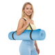 Gimnastikos kilimėlis jogai, pilatesui, fitnesui, 183x61cm, 6mm storio, TPE medžiaga, mėlynas, REBEL ACTIVE Gimnastikos kilimėlis jogai, pilatesui, fitnesui, 183x61cm, 6mm storio, TPE medžiaga, mėlynas, REBEL ACTIVE