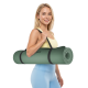 Gimnastikos kilimėlis jogai, pilatesui, fitnesui, 183x61cm, 6mm storio, TPE medžiaga, žalias, REBEL ACTIVE Gimnastikos kilimėlis jogai, pilatesui, fitnesui, 183x61cm, 6mm storio, TPE medžiaga, žalias, REBEL ACTIVE