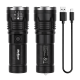 High-power rechargeable flashlight (20W) High-power rechargeable flashlight (20W)