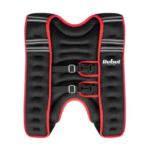 10kg Neoprene Weighted Vest, REBEL ACTIVE 10kg Neoprene Weighted Vest, REBEL ACTIVE