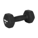 HEX cast iron neoprene dumbbells 2x5kg, REBEL ACTIVE HEX cast iron neoprene dumbbells 2x5kg, REBEL ACTIVE