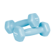 >>>HEX ketaus vinilo hantelių rinkinys 30 kg (2x1 kg + 2x2 kg + 2x3 kg + 2x4 kg + 2x5 kg), REBEL ACTIVE