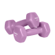 >>>HEX ketaus vinilo hantelių rinkinys 30 kg (2x1 kg + 2x2 kg + 2x3 kg + 2x4 kg + 2x5 kg), REBEL ACTIVE
