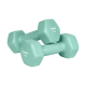 >>>HEX ketaus vinilo hantelių rinkinys 30 kg (2x1 kg + 2x2 kg + 2x3 kg + 2x4 kg + 2x5 kg), REBEL ACTIVE