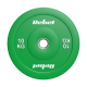 >>>Olimpiniai gumuoti BUMPER svareliai, BEAST serijos, 2 x 10 kg rinkinys, skylės skersmuo 51 mm, REBEL ACTIVE