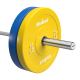 >>>Olimpiniai gumuoti BUMPER svareliai, BEAST serijos, 2 x 15 kg rinkinys, skylės skersmuo 51 mm, REBEL ACTIVE