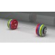 >>>Olimpiniai gumuoti BUMPER svareliai, BEAST serijos, 2 x 15 kg rinkinys, skylės skersmuo 51 mm, REBEL ACTIVE