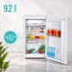>TEESA refrigerator with freezer, single-door, under-counter, 92 L >TEESA refrigerator with freezer, single-door, under-counter, 92 L
